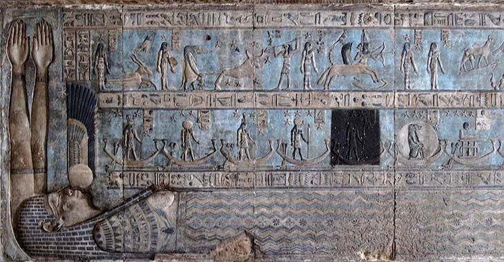 Constellation égyptienne à Dendérah