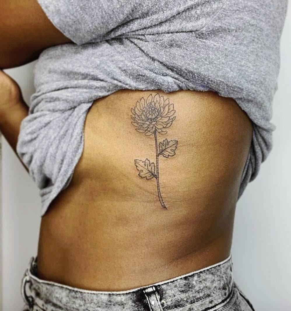 Chrysanthemum tattoo Chrysanthemum tattoo