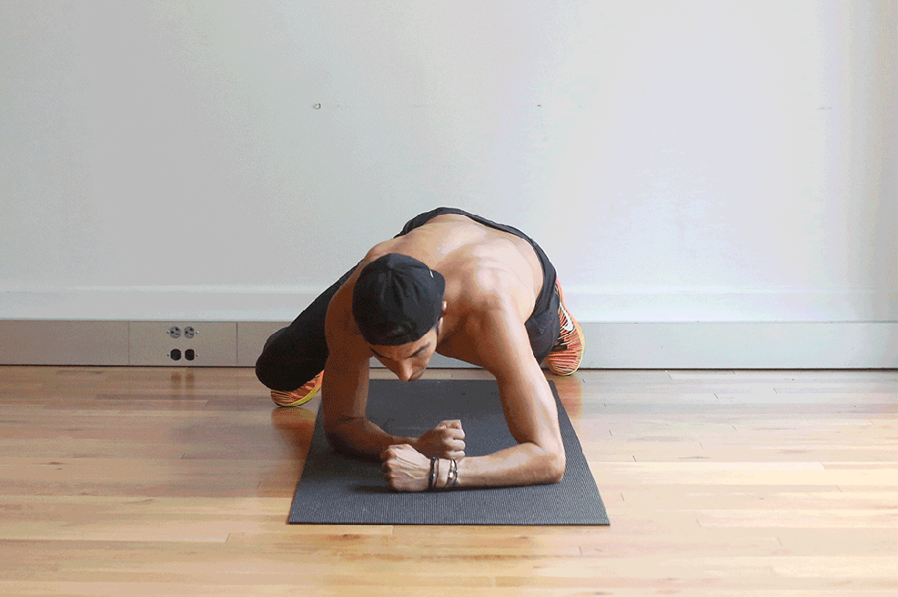 Commando crawling exercise Commando crawling exercise